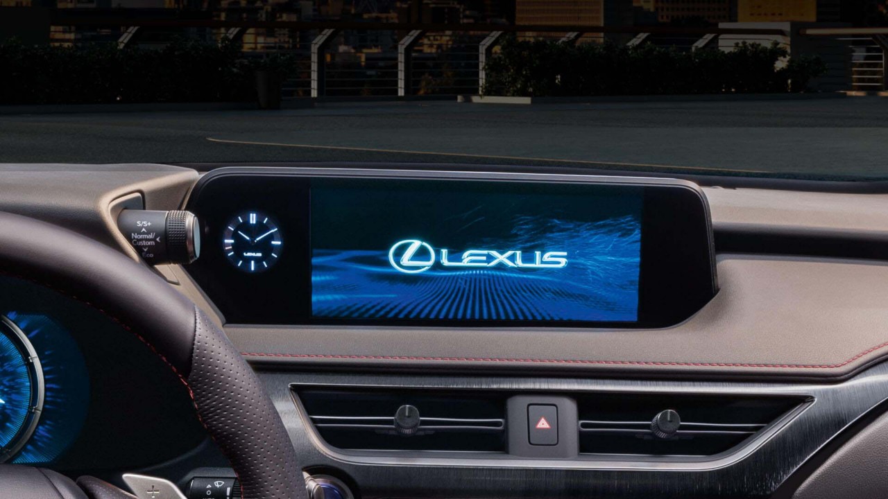10,3“ Lexus premium-leiðsögukerfi